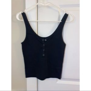 Abercrombie Black Tank